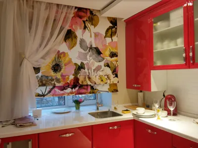 Шторы для кухни - Пошив штор на заказ в Москве