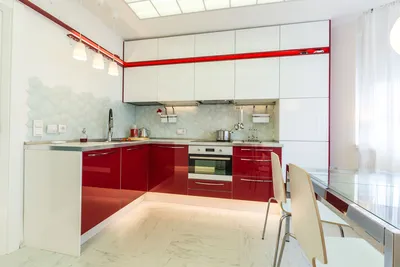 Красные кухни в дизайне - Фото 60 лучших идей - zakaz-kuhni-minsk.by