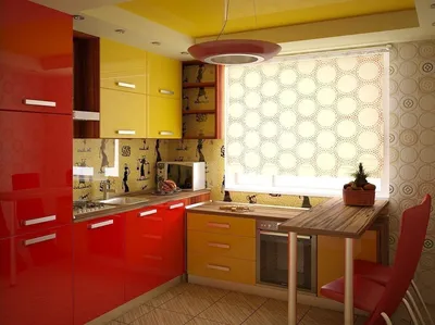 Красная кухня: идеи стильного дизайна, 60+ фото в интерьере