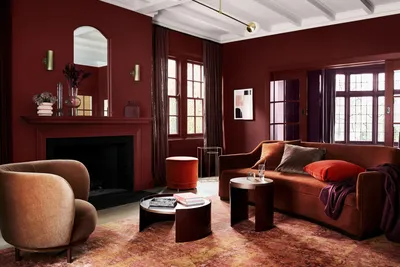 Бордовый цвет в интерьере: благородный дизайн для ценителей оттенка -  статьи про мебель на Викидивании