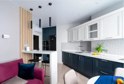 Кухня - гостиная 13 кв м с диваном: варианты оформления дизайна