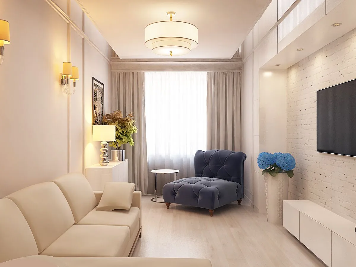 Дизайн маленькой гостиной: 15 способов увеличить пространство