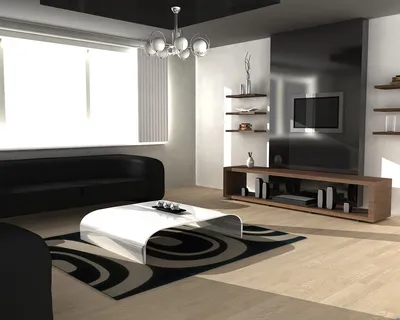 Мебель для гостиной модерн - 65 фото