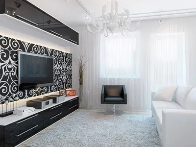 Дизайн интерьера гостиной площадью 20 м2: цвета и освещение, мебель, дизайн  кухни-гостиной, спальни-гостиной, стиль оформления - хай-тек, восточный,  минимализм | iLEDS.ru