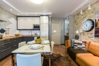 Дизайн кухни гостиной 18 кв.м. - 75 современных вариантов интерьера