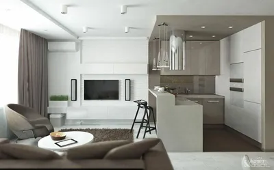 Кухня-гостиная 18 кв м дизайн фото: студия, квадратный нтерьер, совмещенная  планировка, проект спальни в зале