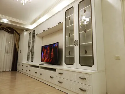 Стенка в гостиную «Модель 13 цена, фото и описание - GILD Мебель в Сургуте