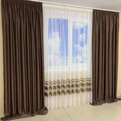 Тюль в гостиную спальню комнаты 500х250 - Ozer Textil