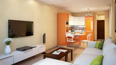 Кухня-гостиная 16 кв. м.: дизайн, 50 фото идей с зонированием