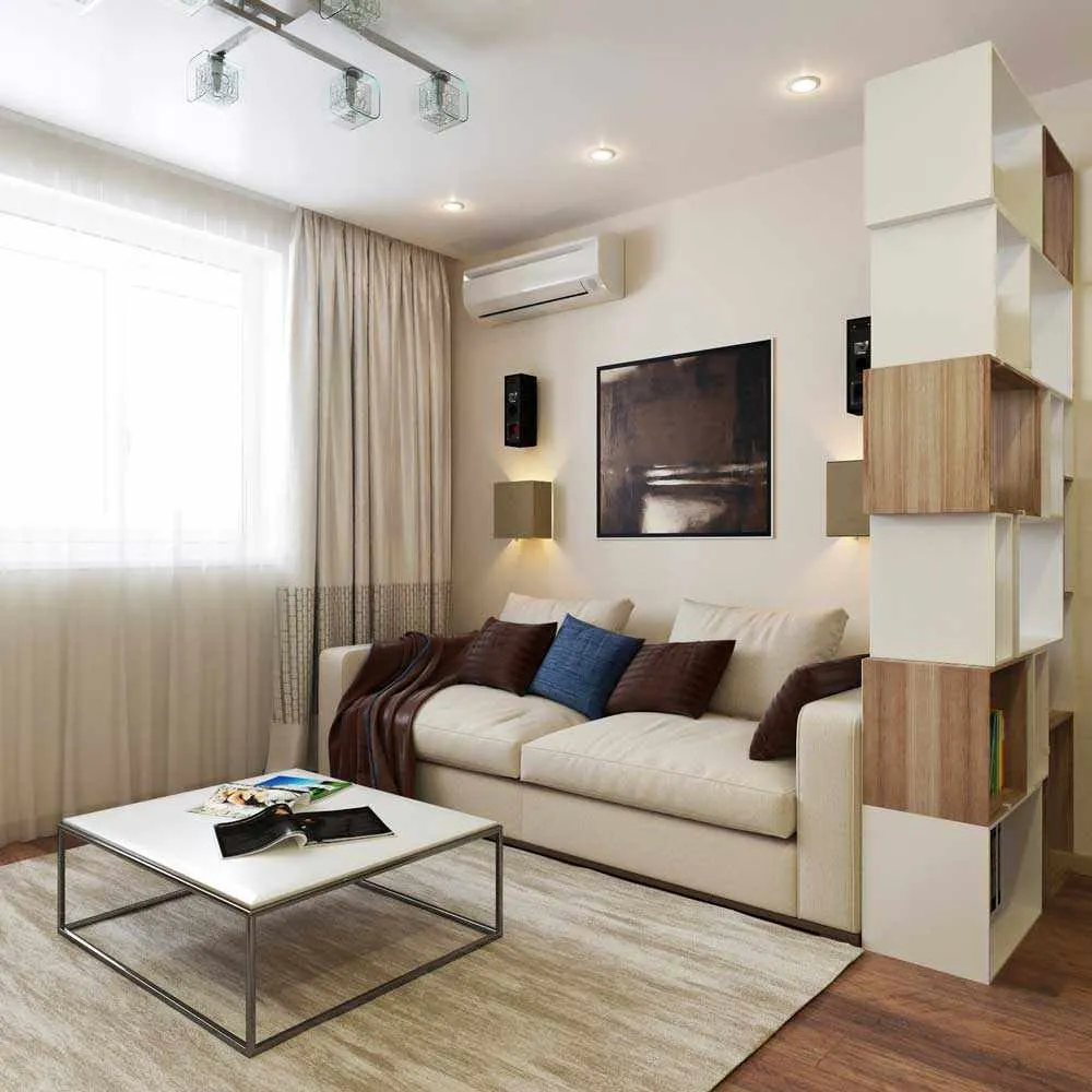 Гостиная и спальня в одной комнате 16 кв м: максимально эффективное использование пространства