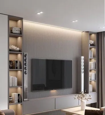 ТВ-зона | Home design living room, Living room design modern, Showroom  interior design