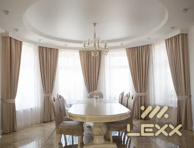 Шторы для гостиной купить Уфе - салон LEXX