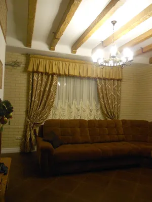 Купить портьеры, тюль - готовые шторы в гостиную Воронеж