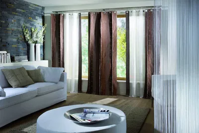 Какие лучше рулонные шторы выбрать для гостиной: 5 идей