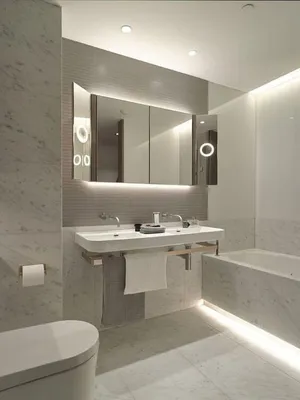 Ванная в стиле хай-тек: 70+ лучших идей дизайна интерьера на фото - SALON