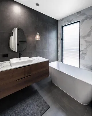 Ванная в стиле хай тек (+50 фото): секреты современного дизайна | Дизайн и  интерьер ванной комнаты