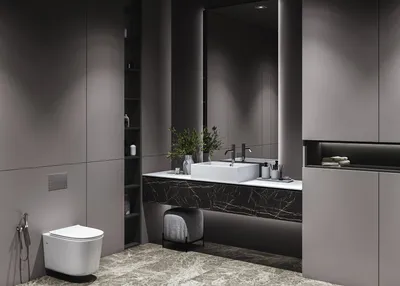 Подборка проектов дизайна интерьера ванных комнат