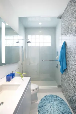Ванная комната в стиле хай-тек: фото
