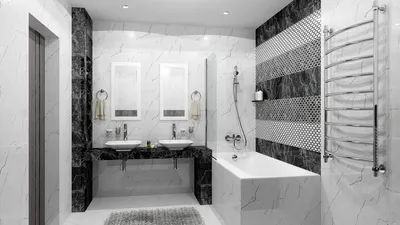5 интересных вариантов раскладки плитки для преображения ванной комнаты |  Отделка и декор | Дзен