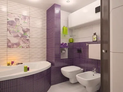 Модная плитка в дизайне ванной комнаты 2021 — Город Глазов