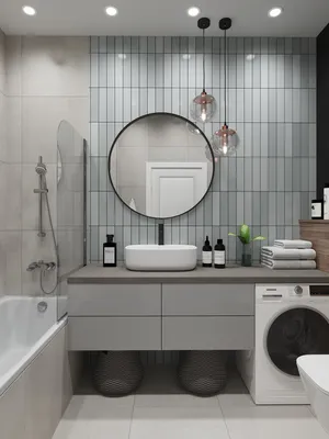 Сколько влезет: дизайн маленькой ванной комнаты | Candellabra