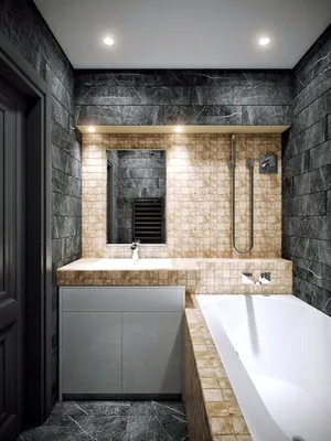 Дизайн небольшой ванной комнаты: идеи, фото реальных интерьеров