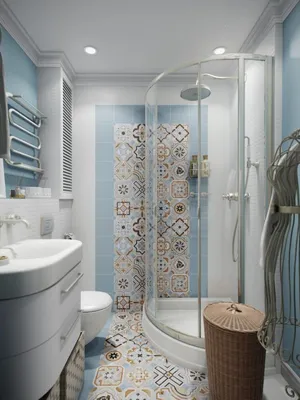 Дизайн маленькой ванной комнаты с душевой кабинкой | Переделка маленькой  ванной, Минималистская ванная, Плитка для стен в ванной