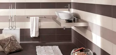 Укладка плитки в ванной - 71 фото