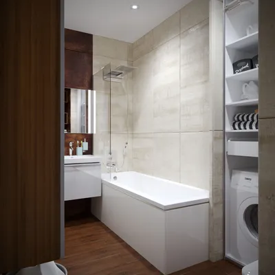 Встроенный шкаф в ванной комнате: варианты современного дизайна с фото