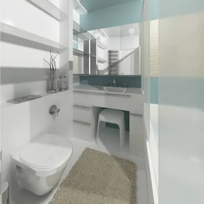 Фото дизайна ванной комнаты эконом класса