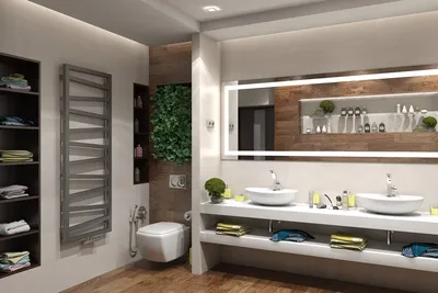 Дизайн интерьера Ванной комнаты 9 кв.м. - Design Sanna
