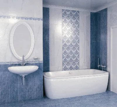 Дизайн плитки в ванной комнате: фото + видео