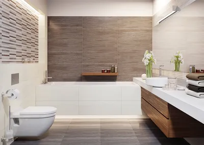 Ванная под дерево: лучшие идеи оформления дизайна (55 фото) | Дизайн и  интерьер ванной комнаты