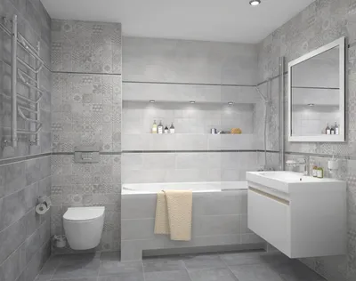 Интересные решения при обустройстве ванной комнаты маленькой площади в  стиле минимализма - интересные советы по ремонту и дизайну