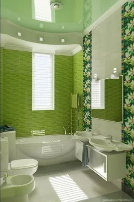 Зеленые пластиковые панели в ванной комнате | Переделка маленькой ванной,  Дизайн интерьера ванной комнаты, Ванная комната в зеленых тонах