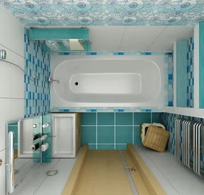 Дизайн ванной комнаты без туалета 170х170, маленькая ванная со стиральной  машиной без унитаза