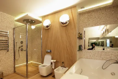 Освещение в ванной комнате (100 фото): 10 советов, как организовать  подсветку в ванне