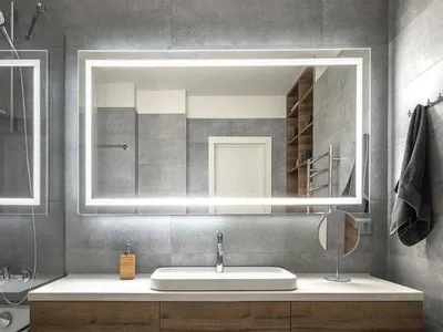 Зеркала с подсветкой для ванной: особенности и виды ⋆ Тайшет24