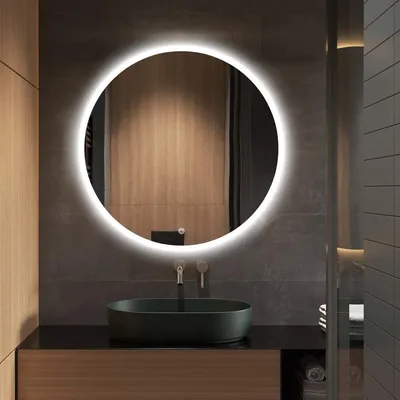 Зеркало для ванной с подсветкой Epperly Lighted Bathroom Mirror 50x50 см
