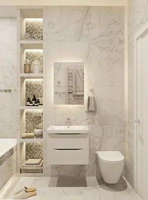 Дизайн ванной комнаты в современном стиле. 14 ключевых особенностей (+эл.  книга). | Дизайн интерьера и обустройство | Дзен