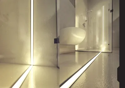 Светодиодная лента в ванной – особенности использовании и монтажа