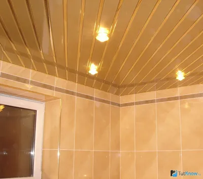 Монтаж потолка из пластиковых панелей своими руками