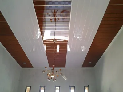 Потолок из пластиковых панелей своими руками
