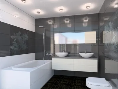 Натяжной потолок в ванную: 125+ (Фото) Практичных Вариантов | Дизайн ванной  комнаты, Дизайн ванной, Интерьер