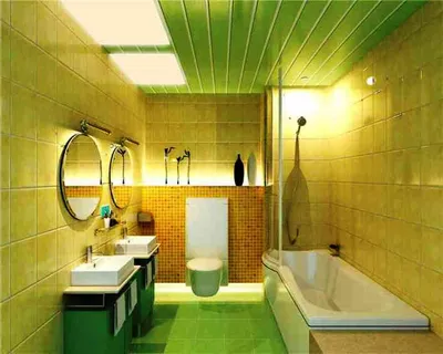 Потолок в ванной комнате (ФОТО+ВИДЕО)
