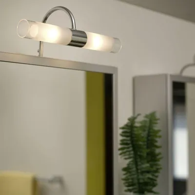 Светильник для ванной комнаты за зеркало Eglo Гранада 2х33 Вт G9 купить  недорого в интернет магазине осветительных товаров Бауцентр