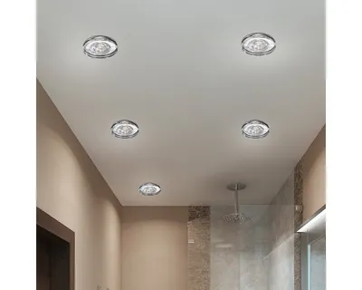 Расположение светильников в ванной - 75 фото