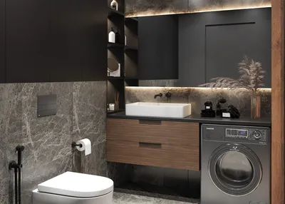 Дизайн ванной комнаты в квартире и доме — лучшие варианты оформления  интерьеров: ТрендоДом