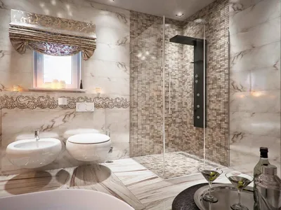 Дизайн ванной комнаты в светлых тонах – самые выигрышные сочетания красок -  21 фото
