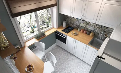 Угловая кухня в хрущевке: какой дизайн выбрать | GD-Home.com
